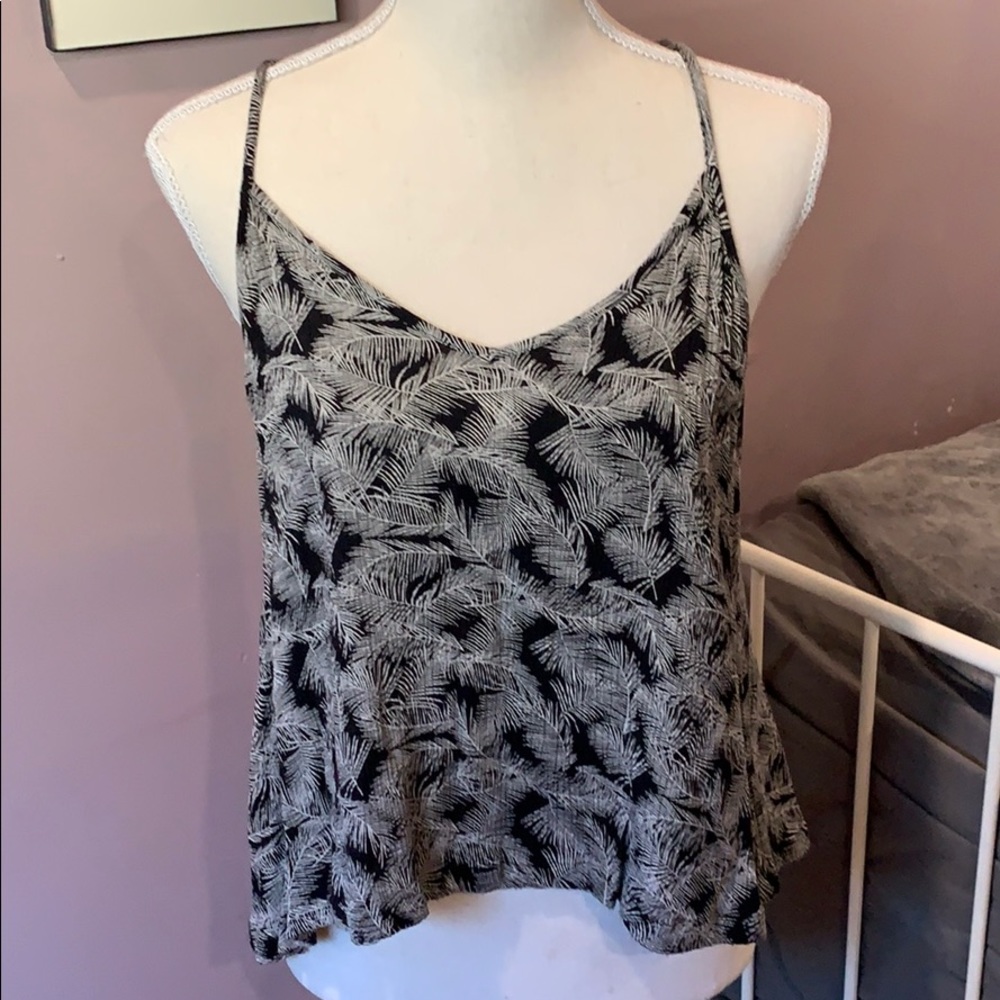 Black tank top